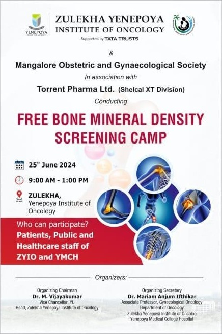 Dr. Mariam Anjum — Bone Mineral Density Screening Camp — ZIO